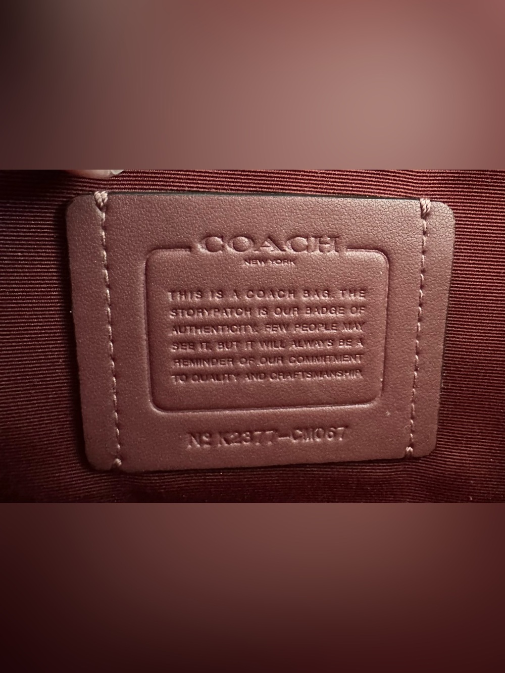 Coach Black Leather Smith Tote / Satchel - Picture 7 of 8